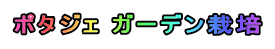 ポタジェ ガーデン栽培 